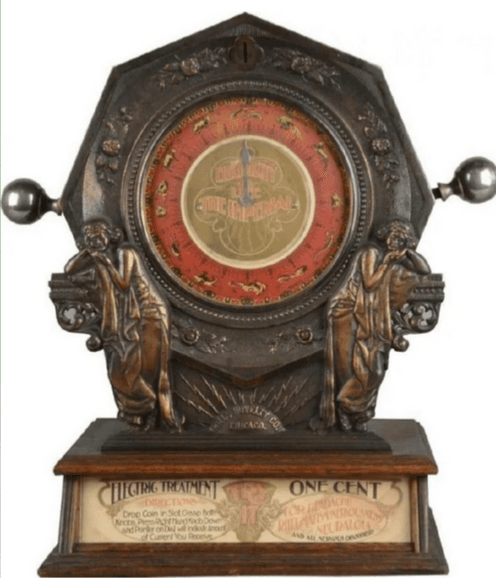 Electricity one penny machine